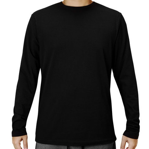 T- Shirt poly cotton - Long Sleeve- custom logo